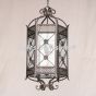 2109-3 Wrought Iron Italian Tuscan Mediterranean Style Hanging Lantern