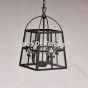 Hanging Tuscan Wrought Iron Lantern Style Rustic Light