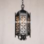 2134-1 Wrought Iron Spanish Style Hanging Lantern