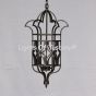 2160-3 Contemporary Transitional Iron Hanging Pendant Ligh