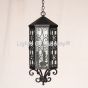 2318-3 Wrought Iron Spanish Style Hanging Lantern
