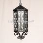 2318-3 Wrought Iron Spanish Style Hanging Lantern