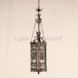 2332-3 Wrought Iron Spanish Revival Hanging Lantern