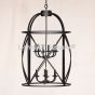 2352-6 Wrought Iron Contemporary Style Hanging Lantern