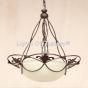 2445-6 Wrought Iron Country Italian Hanging Pendant