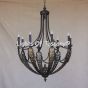 Tuscan chandelier-Wrought Iron