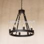 2802-8 Contemporary Style Wrought Iron Chandelier