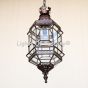 3050-1 Moorish Style Iron Indoor copper Lantern