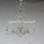 Country Italian /Tuscan Crystal Chandelier