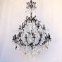 European style iron crystal chandelier