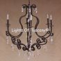 3550-6    Tuscan chandelier