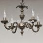 Solid Brass Candelabra Chandelier