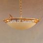 Flush Mount Real Alabaster