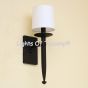 5017-1SHD  Spanish Style Iron Wall Sconce with Shade