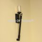 Contemporary wrought iron wall sconce light