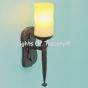 Wrought iron wall sconces hand forged / Spanish Revival / Spanish colonial wall sconce