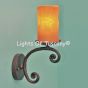 5130-1/ Spanish Revival wall sconce