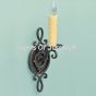 5135-1 Tuscan Wall Wrought Iron Wall Sconce