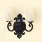 5141-2GLS Spanish Mediterranean Style Double Wall Sconce Light