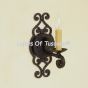 5167-1 Spanish Revival Style Iron Wall Sconce Light