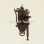 5231-1 Gothic Style Wrought Iron Wall Sconce