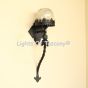 5243-1 Gothic Old World Revival Style Wrought Iron Light