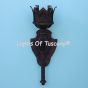 Gothic wall sconce -Wrought Iron