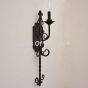 Tuscan wall sconce/wrought iron