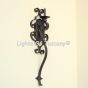 5328-1 Spanish Revival Wrought Iron Wall Sconce