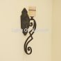 5330-1 Rustic Spanish Style Iron Wall Light Spanish Revival Mediterranean