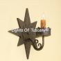 5336-1 Contemporary Star Iron Wall Light