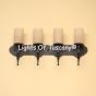 5535-4 Spanish Revival Style 4 Light Bathroom Vanity Bar Light