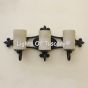 Spanish Wrought Iron Vanity Bath Bar Light