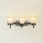 Spanish-Tuscan Bathroom Vanity Lights
