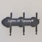 5636-3 Spanish Bathroom Vanity Lights