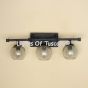 5720-3 Contemporary Style Wrought Iron 3 Bar Bathroom Vanity  Light