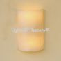 5816-1 Real Onyx Stone Curved Architectural Indoor Wall Sconce