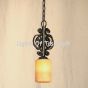6129-1 Rustic Spanish Style Wrought Iron Kitchen Island Pendant Light