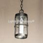 6162-1 Rustic Style Wrought Iron Pendant Light