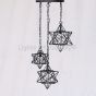 6178-3 Star Light Cluster Iron Hanging Pendant Light