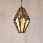 6345-1ATQ Diamond Style Contemporary Pendant 
