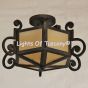 Spanish Style Semi Flush Ceiling light/fixture