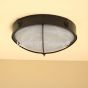 6626-3 Wrought Iron Flush Mount Close to Ceiling Light