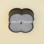 6635-4 Contemporary Style Clover Flush Mount Ceiling Light