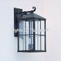 7000-3 Spanish-Contemporary Lantern Wrought Iron Exterior Lighting