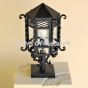 7010-1P Spanish Colonial Outdoor Wrought Iron Post Light