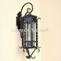 7015-3L Santa Barbara Colonial Wrought Iron Outdoor Light