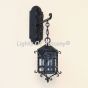 7019-1CH  Santa Barbara Colonial Wrought Iron Outdoor Light Hanging by Chain