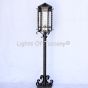 7026-1P Spanish Colonial Style Pole Post Light Lantern