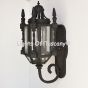 Gothic style Wrought Iron Wall lantern.